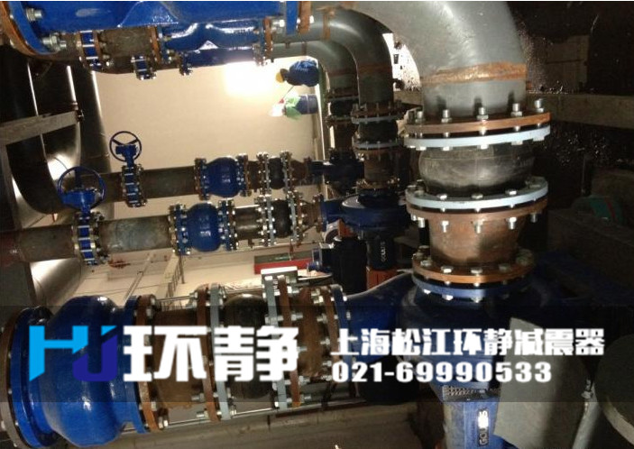 DN200<a href=http://m.u1stinsurance.com target=_blank class=infotextkey>橡膠軟接頭</a>安裝實(shí)圖